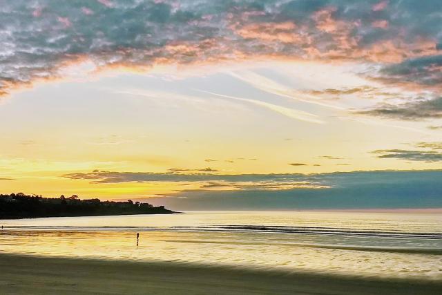 Sunrise over Hampton Beach